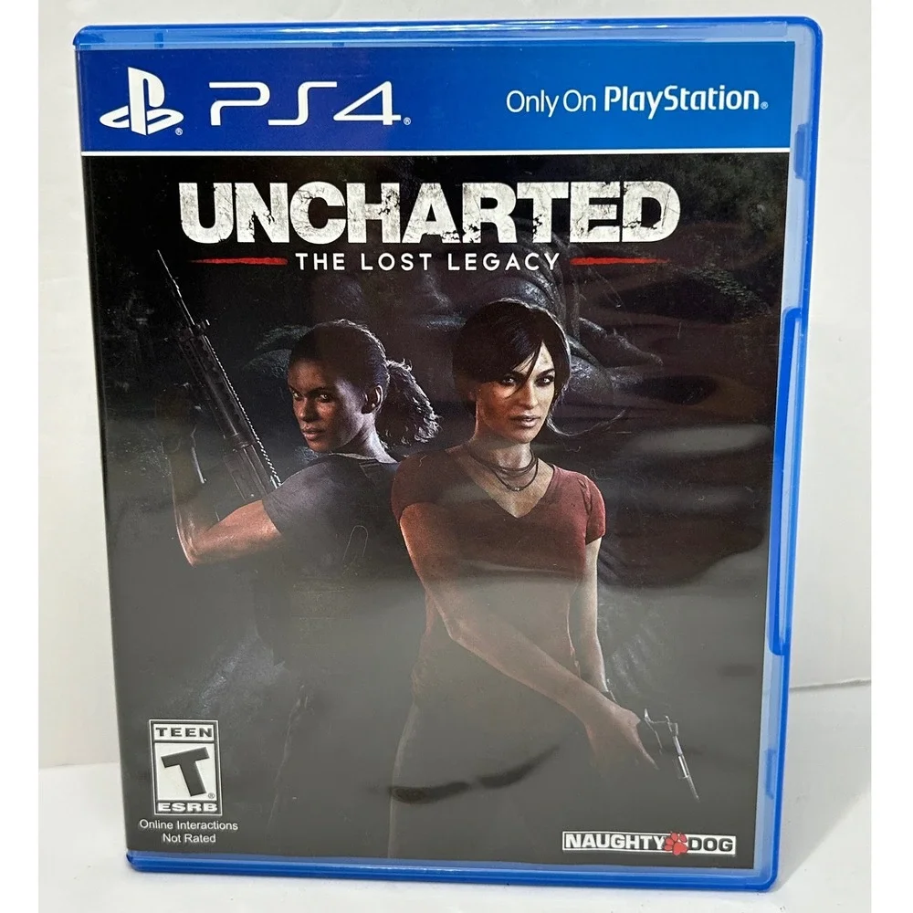 Uncharted The Lost Legacy PlayStation 4 PS4 Video Game No Manual‎